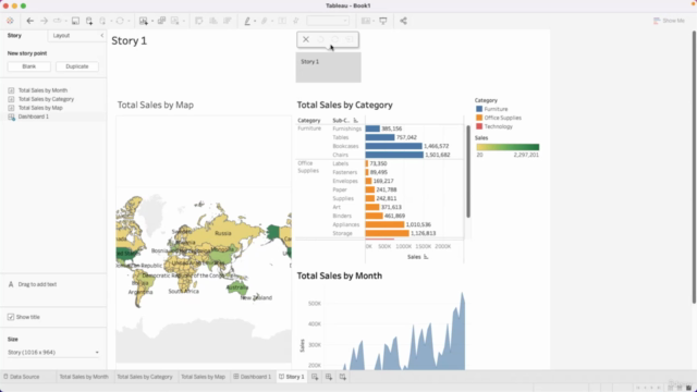 เรียน Tableau Data Visualization & Analytics ใช้ง่ายเป็นเร็ว – Screenshot 3