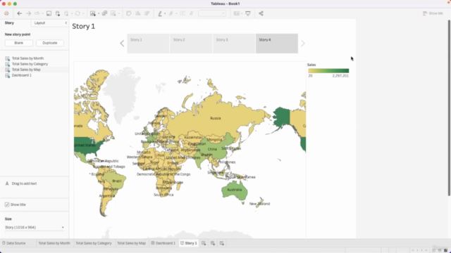เรียน Tableau Data Visualization & Analytics ใช้ง่ายเป็นเร็ว – Screenshot 4