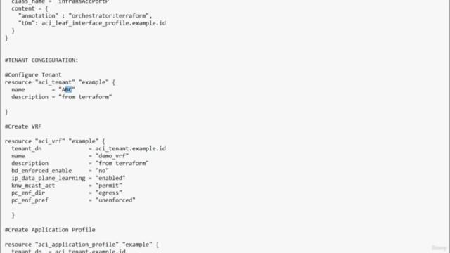 Terraform for Cisco ACI Automation | IaaS Code For Cisco ACI – Screenshot 2