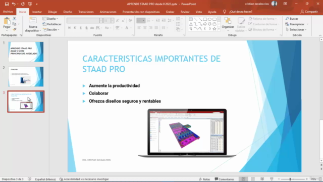 Aprende Staad Pro desde 0 2022 Modelado estructural correcto – Screenshot 3