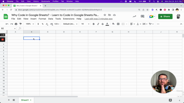 Learn to Code In Google Sheets in Less Than 1 Hour – Screenshot 1