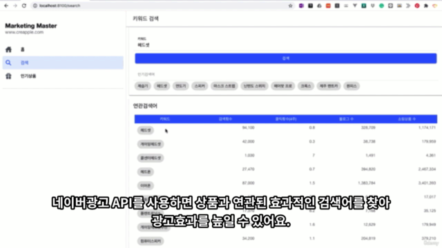 파이썬 웹서비스API 실전 프로젝트 - 돈 버는 디지털마케팅 – Screenshot 3