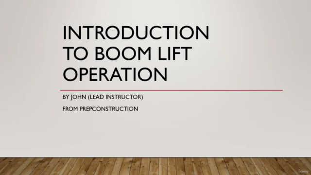 Introduction To Boom Lift Operation (Theory) - Screenshot_01