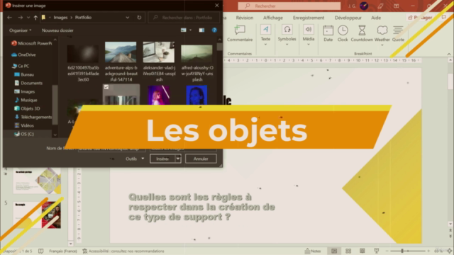 Formation complète 'Microsoft PowerPoint' – Screenshot 1