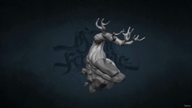 Robot en ZBrush - A la luz de las estrellas – Screenshot 3