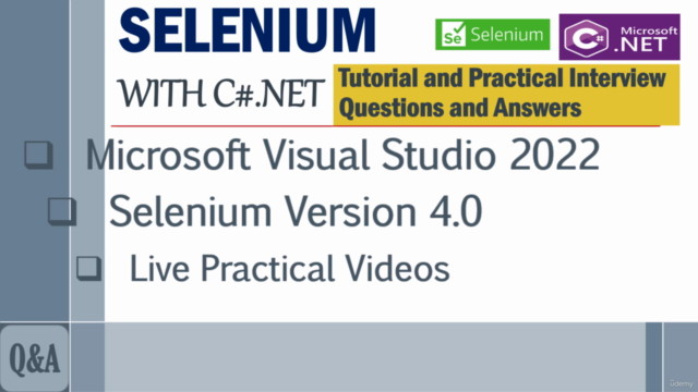 Selenium with C#.NET: Tutorial and Practical Interview Q&A – Screenshot 1