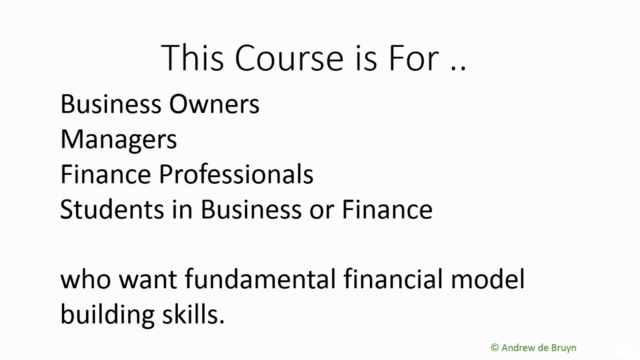 Financial Model Fundamentals-Learn the Essential Skills - Screenshot_04