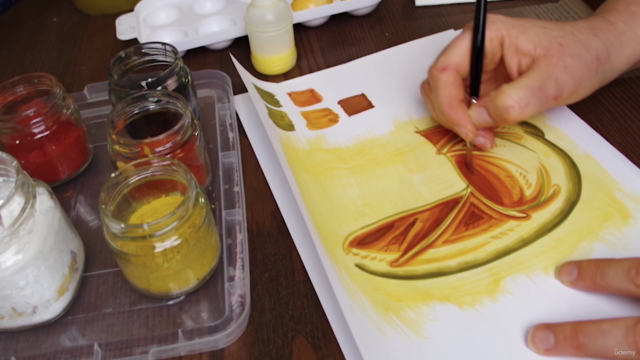 Byzantine Iconography Painting Series 1: Painting Basics (1) – Screenshot 3