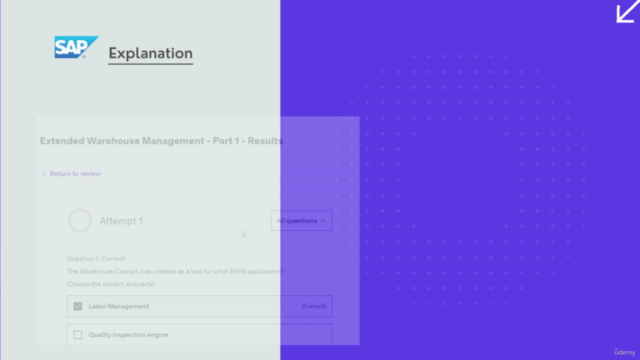 SAP S/4HANA Extended Warehouse Management (EWM) – Screenshot 3
