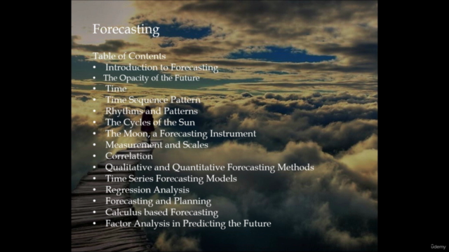 Forecasting. Research Methods and Design – Screenshot 1