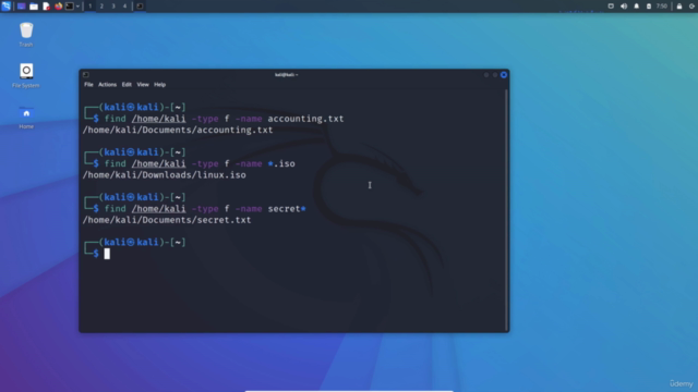 Cyber Security: Intermediate Linux Commands – Screenshot 4