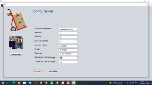 Sistema de ventas java con codigo de bara POO codigo fuente – Screenshot 3