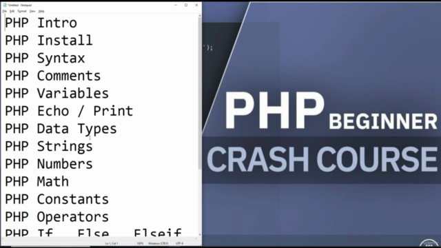 PHP for Beginners: Become a PHP Master | Course 2022 PART-1 – Screenshot 1
