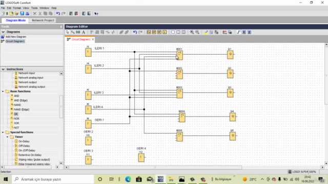 Akıllı Rölelerle Otomasyon Projeleri Siemens LOGO / GEMO AR2 - Screenshot_03