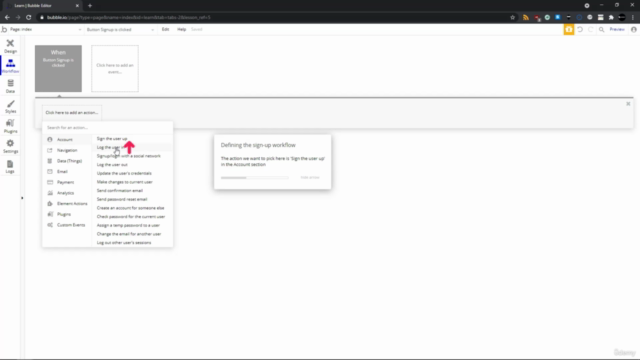 Kurs Bubble – strony bez kodowania – Screenshot 1