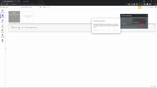 Kurs Bubble – strony bez kodowania – Screenshot 3