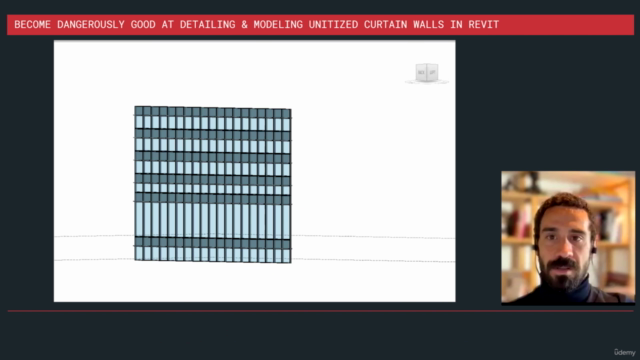 Become Great at Modeling and Detailing Curtain Wall in Revit – Screenshot 4