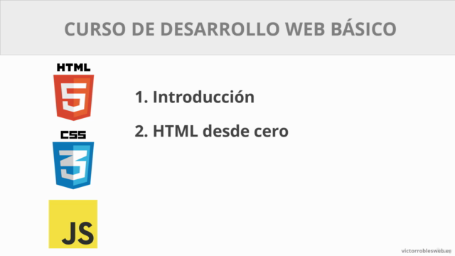 Curso de Desarrollo Web con HTML, CSS y JavaScript (Básico) – Screenshot 2
