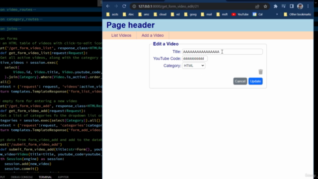 Hands-On Beginner FastAPI and SQLModel – Screenshot 4