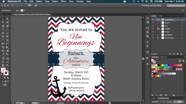 Adobe Illustrator CC - Print Design for Beginners – Screenshot 3