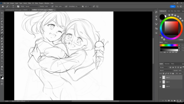 Anime Academy: Poses and Characters – Screenshot 2