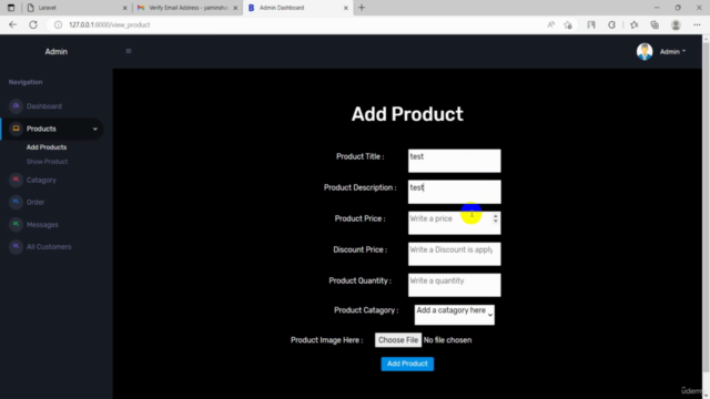 Laravel E-commerce Project Tutorial For Beginners to Advance – Screenshot 3