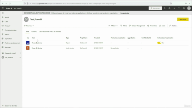 Microsoft : Introduction complète à Power BI Service – Screenshot 1