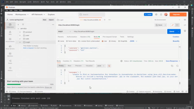 Spring Boot Prático: JPA, RESTFul, Security, JWT e mais – Screenshot 2