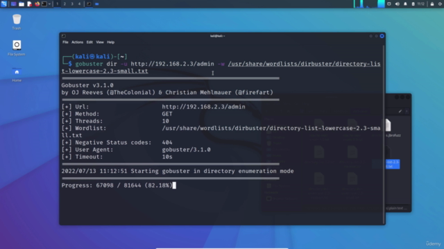 Ethical Hacking: Web Enumeration – Screenshot 1
