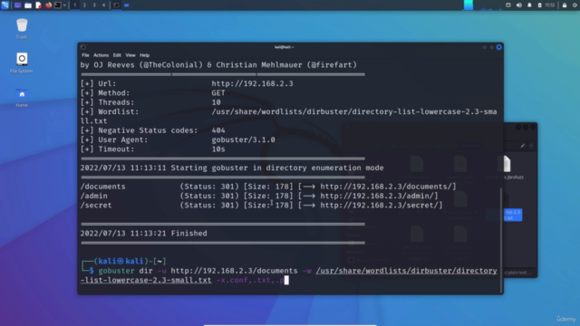 Ethical Hacking: Web Enumeration – Screenshot 4