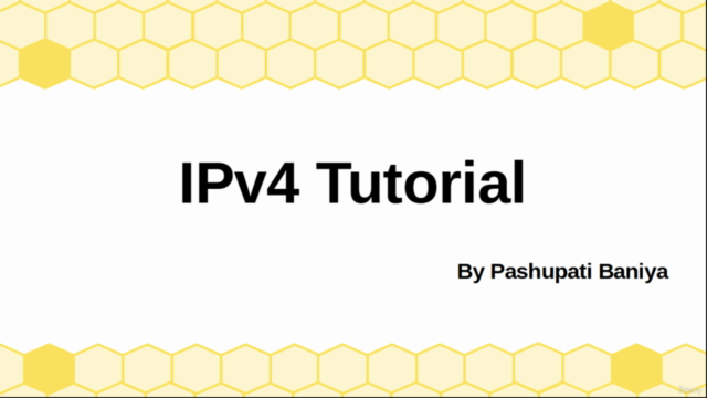 IPv4 Tutorial – Screenshot 1