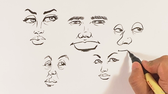 How to Draw Faces I Heads with Pen from your Mind - Screenshot_01