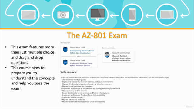 AZ-801 Configuring Windows Server Hybrid Advanced Services – Screenshot 4