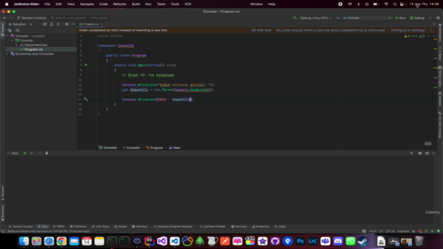 Örneklerle Başlangıç Seviyesi C# – Screenshot 2