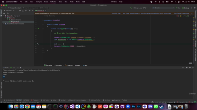 Örneklerle Başlangıç Seviyesi C# – Screenshot 3