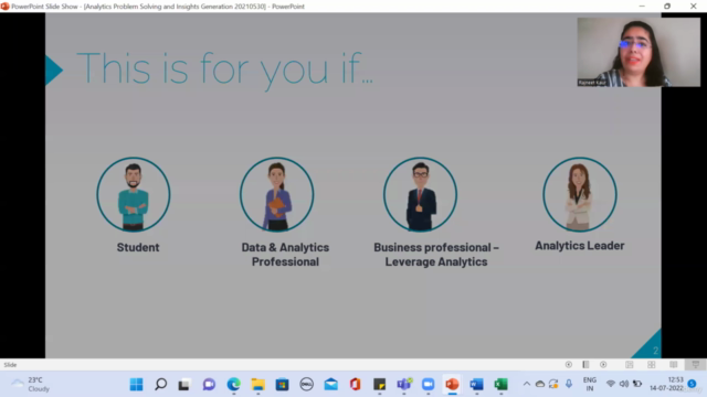 Analytics Problem Solving - Art to Science – Screenshot 4
