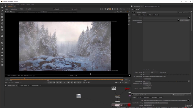 Particles in Nuke – Screenshot 1