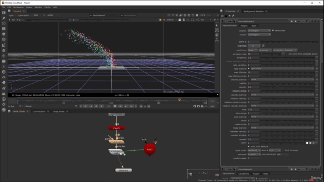 Particles in Nuke – Screenshot 2
