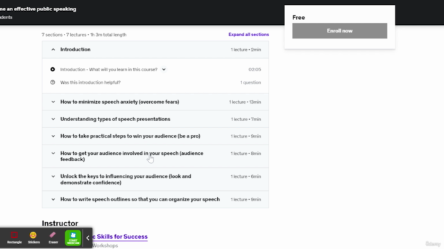 How to become an effective public speaker – Screenshot 3