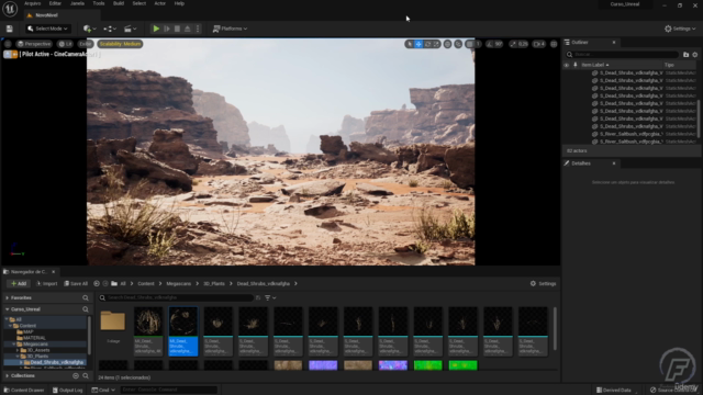 Unreal Engine 5: Método Criação de Ambientes Realistas - Screenshot_03