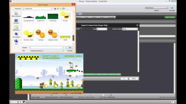 Aprende a crear video juegos con Stencyl – Screenshot 2