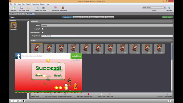 Aprende a crear video juegos con Stencyl – Screenshot 4