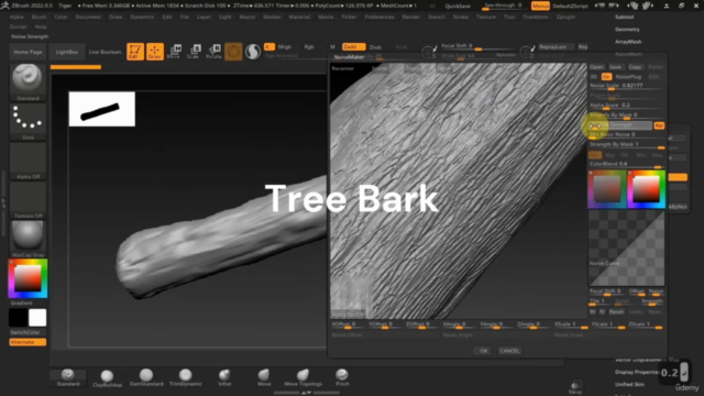 Realistic Animal Creation for Film in Maya & Zbrush – Screenshot 3