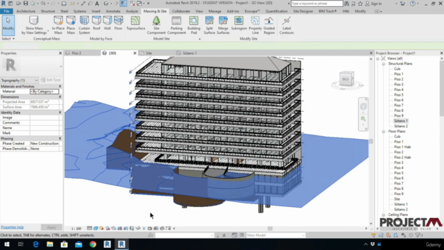 Modelación arquitectónica y estructural básica en Revit - Screenshot_03