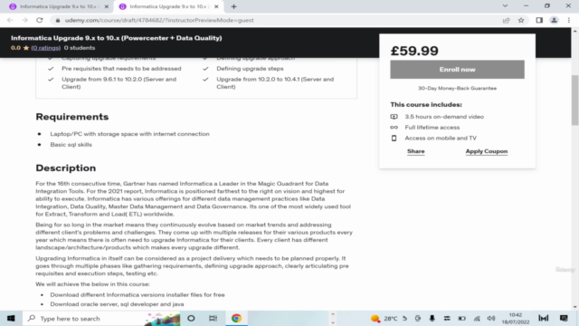 Informatica Upgrade 9.x to 10.x (Powercenter + Data Quality) – Screenshot 4