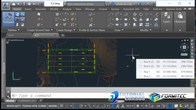 Autocad Civil 3d 2017 Loteamento – Screenshot 1