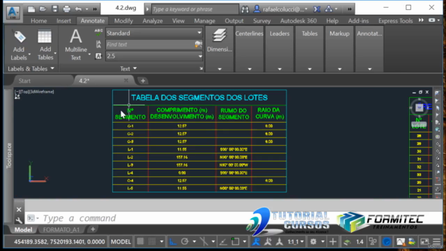 Autocad Civil 3d 2017 Loteamento – Screenshot 3