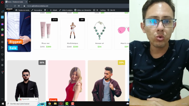 Crea una web como Amazon (2): Monetizar con Adsense y socios – Screenshot 1