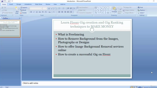 Learn Basic Editing and Fiverr Gig creation to Make Money - Screenshot_01
