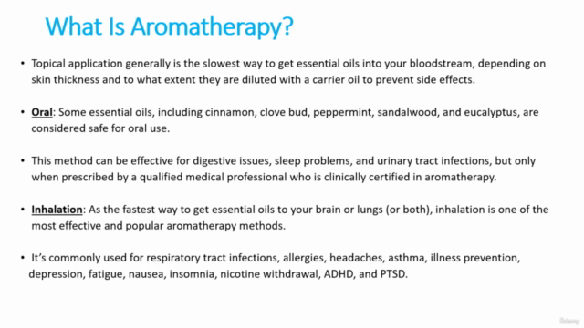Aromatherapy: complete beginner course for essential oils - Screenshot_02
